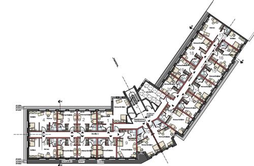 Apartment Dusseldorf Nord 1.2km von Mathildenstraße entfernt