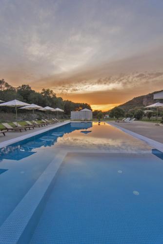 Swimming pool, Olivista Hotel in Karavostasi