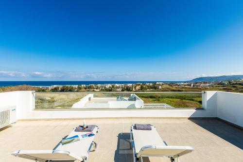 View, Triton Sea View Villa in Gerogioupoli