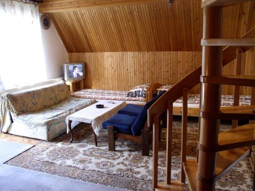 صالة مشتركة/ منطقة التلفزيون, Apartmani U Borovoj Sumi in Rujno