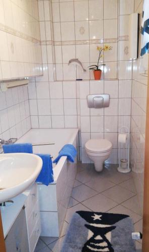Fürdőszoba, Ferienwohnung Gladbeck-Rohde in Gladbeck