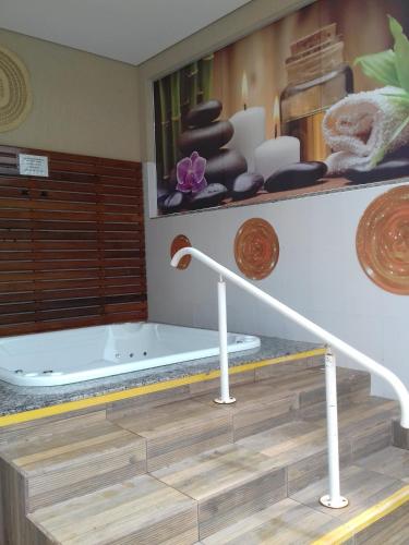 Dampbad, Apartamento Encontro das Aguas in Res. Alto da Boa Vista