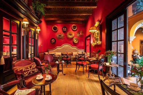 セビリア Hotel Casa Del Poeta 4つ星 ホテル 外観