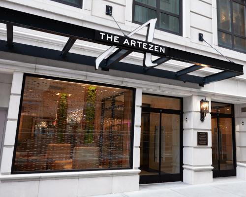 Entrance, Artezen Hotel in Financial District