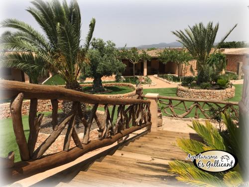สวน, Agroturismo Es Gallicant in กัมโปส