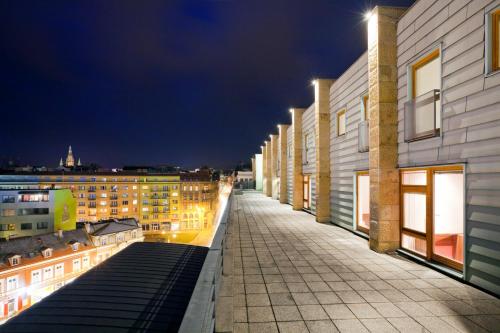 Balcony/terrace, Pytloun City Boutique Hotel in Liberec