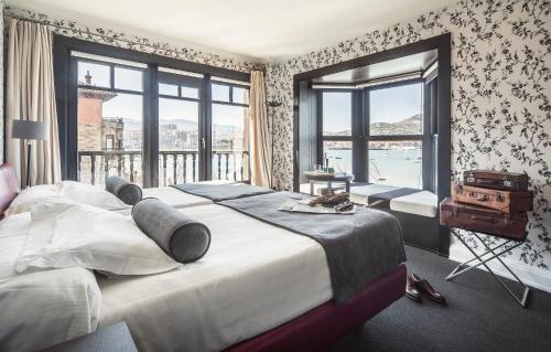 Habitación Doble con vistas al mar - 1 o 2 camas - Uso individual Ercilla Embarcadero Hotel 1