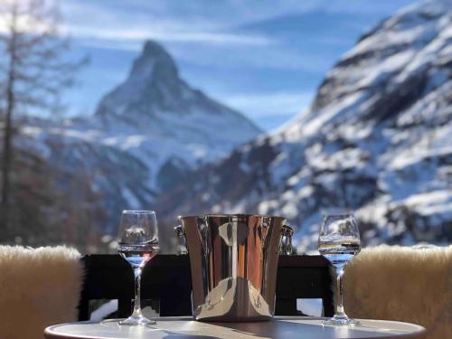 Apartment with beautiful views in Zermatt in Zermatt, Schweiz