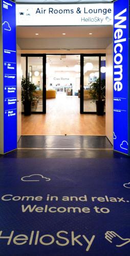 Entrance, Air Rooms Rome Airport by HelloSky in Rome