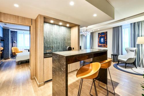 Bar/lounge, Radisson Blu Hotel, Kyiv City Centre in Kyiv