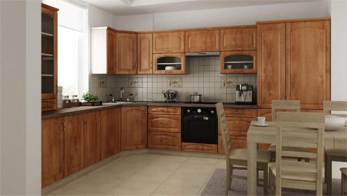 ห้องครัว, Penzion Olomouc in โฮลิเซ