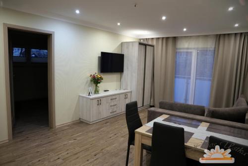 One-Bedroom Apartment room in Helios Apartamenty