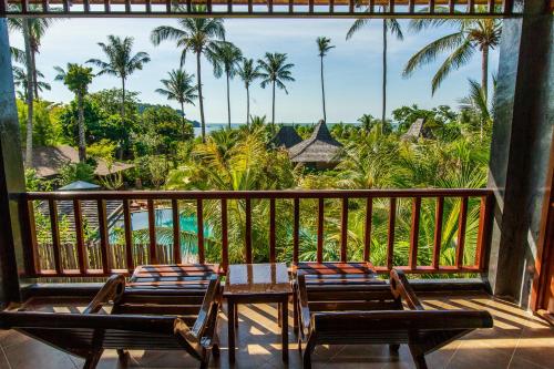 Uitzicht, Andalay Beach Resort in Trang