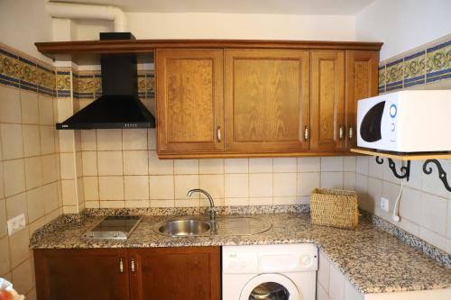 廚房, Plaza de los asomaderos 54 Grazalema in 格拉薩萊馬