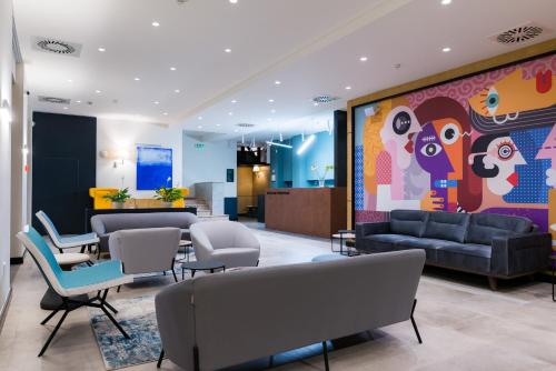 Lobby, Hotel Forum Garni in Subotica