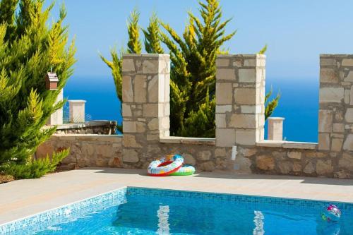 View, Faethon villa in Nikiforos Fokas