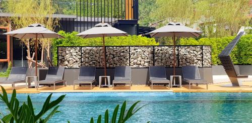 Aussicht, Aurico Kata Resort & Spa in Phuket