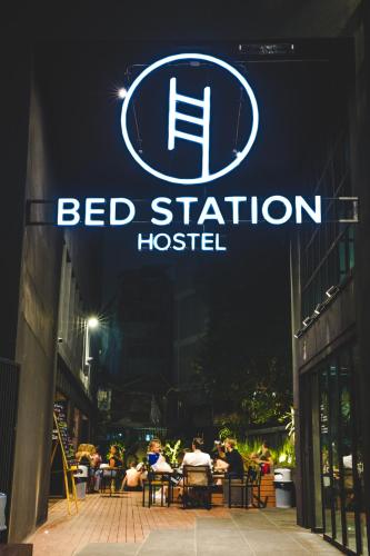 Entrada, BED STATION Hostel Khaosan in Bangkok