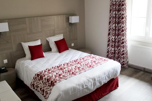 Fürdőszoba, Hotel le Vauxois in Vaux Sous Aubigny