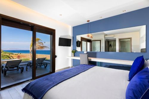  Lachania Villa Sleeps 7 Pool Air Con WiFi T769470 in Lachania