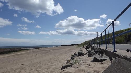 Bolt Hole By The Beach On The Northumberland Coast