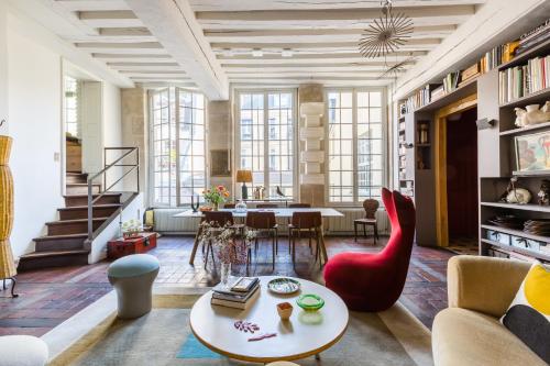 Veeve - Beautiful Loft on Rue Quincampoix - Location saisonnière - Paris