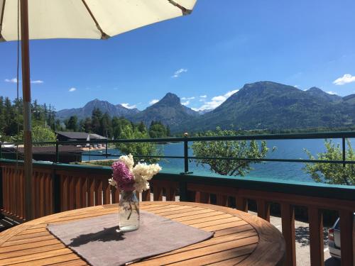 Balcony/terrace, Hotel Garni Buchinger in St. Wolfgang