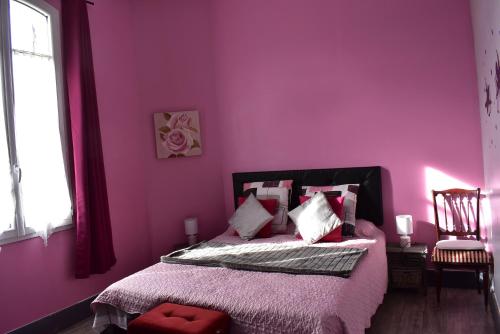 Viesnīcas āriene, Chambres d´hotes VILLA CAPSYLVAINE in Lucmau