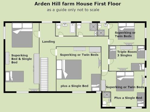 Arden Hill Farmhouse with Hot Tub and Snooker Table - main image