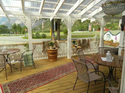 Terraza/balcón, Eidfjord Hytter in Eidfjord