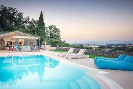  corfu villa greece in Virós