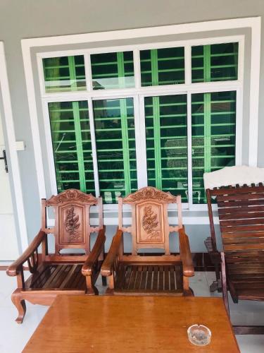 Ban công/sân hiên, KampongBay Makeng II Guesthouse in Kampot