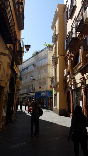 세비야 Apartment Plaza Del Salvador 4성급 싱글룸 레스토랑