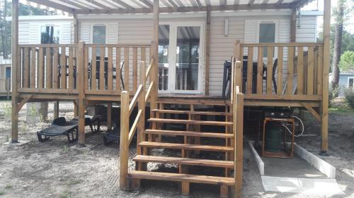 Mobil-home Camping Les Dunes De Contis gîte à louer Contis-les-Bains