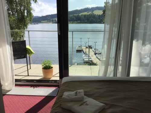 Balkon/teras, Apartmány Bella Vista Lipno (Apartmany Bella Vista Lipno) in Frymburk