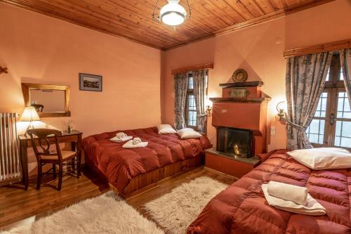 2 double beds