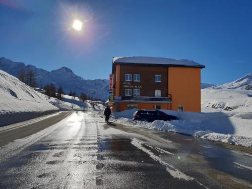 Hotel Simplon-Blick in Simplon Hospiz, Schweiz