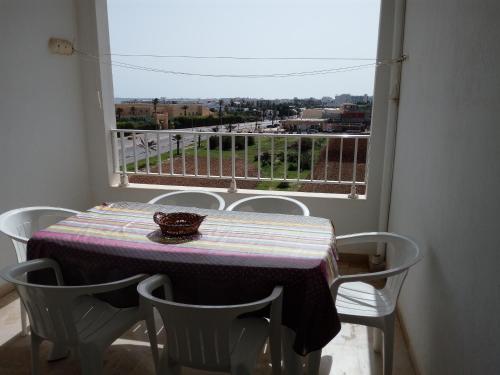 Balcony/terrace, Appartement Vue Sur Mer Turquoise in Hiboun