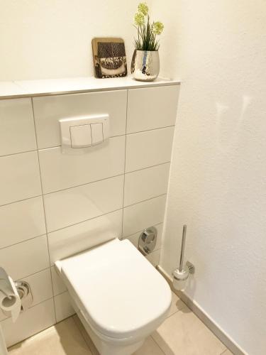 Bathroom, Ferienwohnungen am Danewerk in Dannewerk