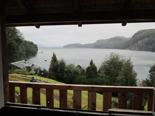 발코니/테라스, Hotel Angostura in 푸에르토 안고스투라