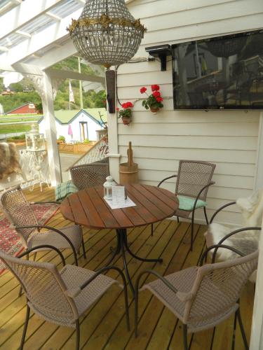 Terraza/balcón, Eidfjord Gjestgiveri in Eidfjord