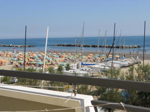Kilátás, Hotel Laguna Blu in Viserbella
