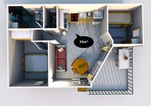 2 bedrooms, 5 beds
