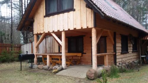 Balkons/terase, Zielone Domki in Nowy Zyzdrój