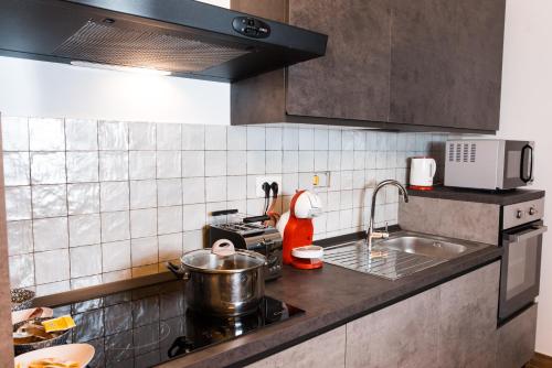 로마 Angelina Apartment Roma Monteverde 4성급 싱글룸 레스토랑