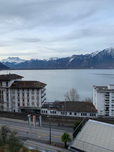 TOP Montreux Centre 2-8 p., view lake and Chillon Castle