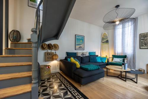 SURF SHACK KEYWEEK Very cosy and well decorated townhouse in Biarritz gîte à louer Golf Biarritz Le Phare