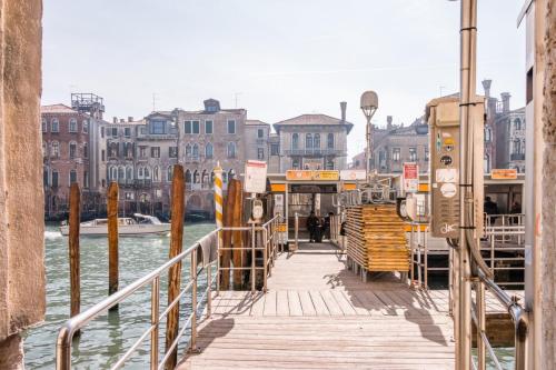 Fenice Backstage over Canal - Tap to explore photos