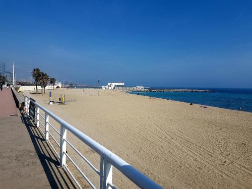 Rambla Poblenou&Mar Bella Beach, Barcelona (fotografie 3)