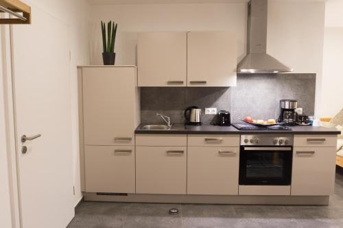 Konyha, Wohnung 2 im Kirschblütenhof (Wohnung 2 im Kirschblutenhof) in Ingelheim am Rhein